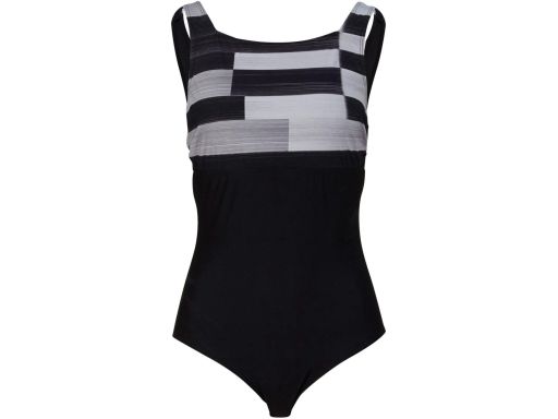 AE5196 Kostium kąpielowy modelujący czarny ^42