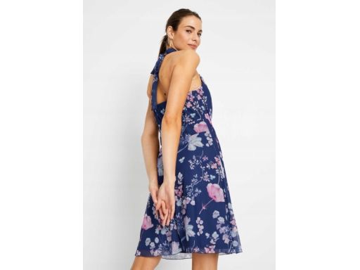 Sukienka siatkowa wzorzysta r.40/42