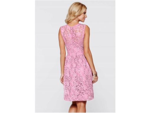 Sukienka koronkowa z cekinami r.38