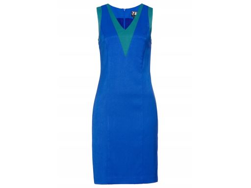 B.P.C sukienka ołówkowa lazurowa r.42