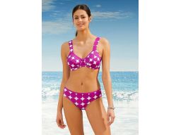 B.P.C bikini fioletowe w duże grochy r.44(85D)
