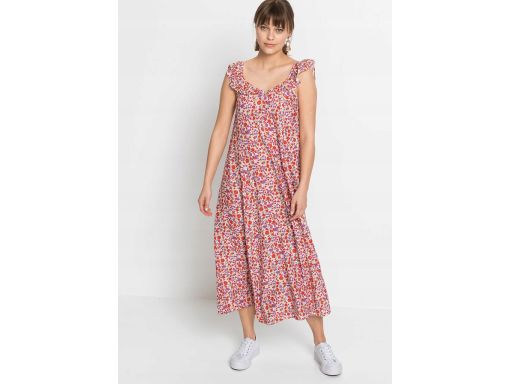 B.P.C sukienka midi w kwiaty r.44