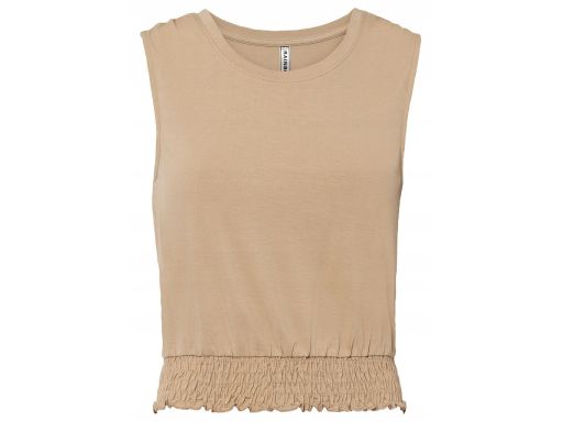 B.P.C krótki top z marszczeniem 36/38.