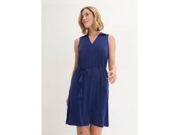 B.P.C sukienka shirtowa granatowa z paskiem r.44/46