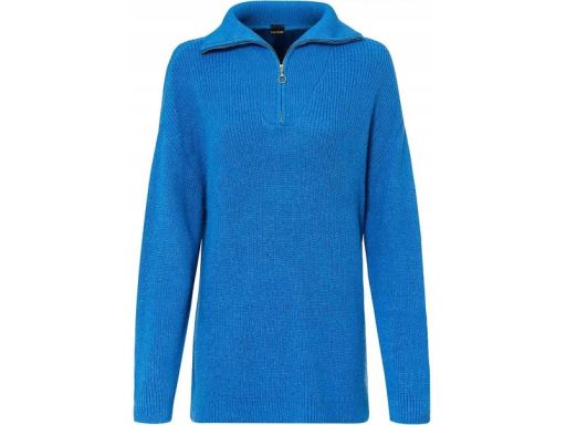 B.P.C sweter niebieski ze stójką ^36/38
