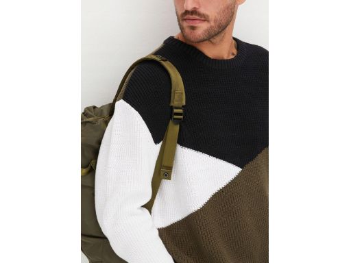 B.P.C sweter męski trójkolor r.XL