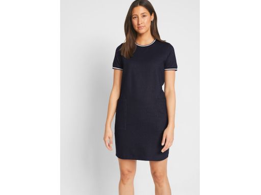 AG4851 prosta sukienka w optyce jeansowej 36/38.