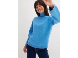 B.P.C niebieski sweter z półgolfem r.40/42