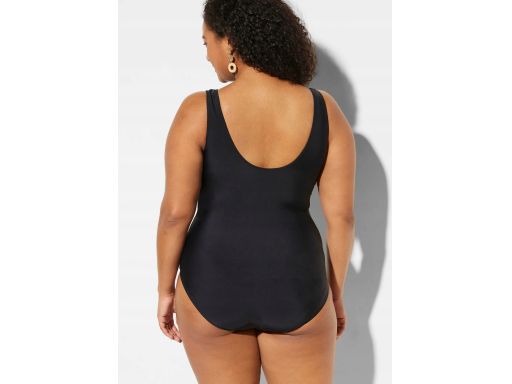 B.P.C kostium kąpielowy czarny z kolorowym wzorem ^48