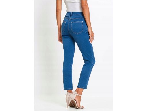 B.P.C jeansy 7/8 elastyczne damskie 38.