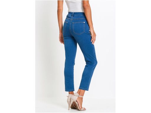 B.P.C jeansy 7/8 elastyczne damskie 38.