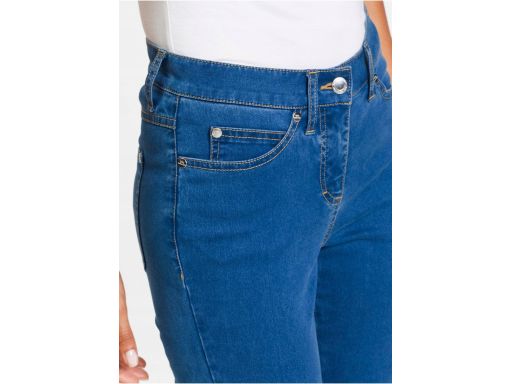 B.P.C jeansy 7/8 elastyczne damskie 38.