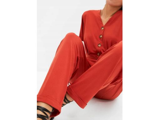 B.P.C kombinezon z dżerseju kasztanowyo miedziany ^44/46