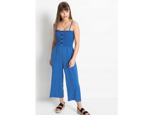 B.P.C letni kombinezon z dżerseju niebieski^40/42