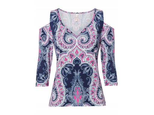 B.P.C bluzka z odkrytymi ramionami wzory r.36/38