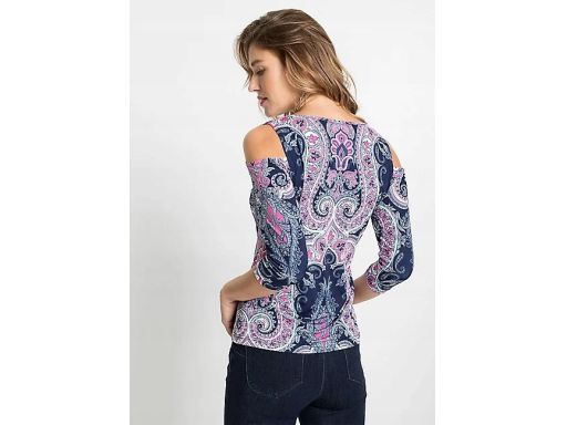 B.P.C bluzka z odkrytymi ramionami wzory r.36/38