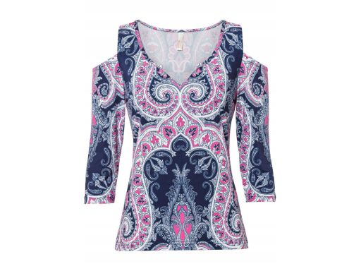 B.P.C bluzka z odkrytymi ramionami wzory r.36/38