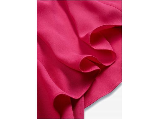 B.P.C szyfonowa sukienka asymetryczna różowa r.38