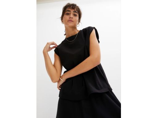 B.P.C t-shirt bez rękawów czarny 48/50.