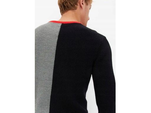 B.P.C kolorowy sweter męski ^60/62, XXL