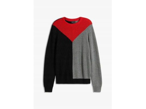 B.P.C kolorowy sweter męski ^60/62, XXL
