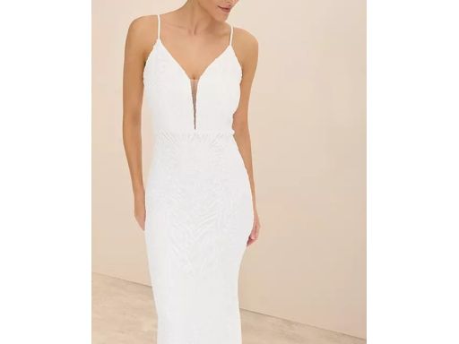 B.P.C suknia ślubna romantyczna z cekinami 44.