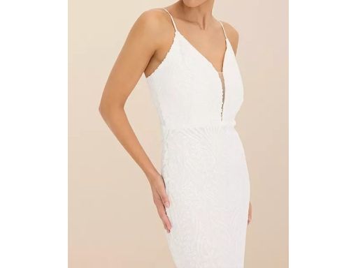 B.P.C suknia ślubna romantyczna z cekinami 44.