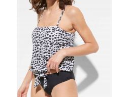 B.P.C tankini czarno-białe we wzory ^44