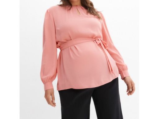B.P.C bluzka szyfonowa ciążowa różowa 36.