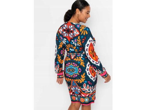 B.P.C sukienka ołówkowa kolorowa ze wzorem ^36/38