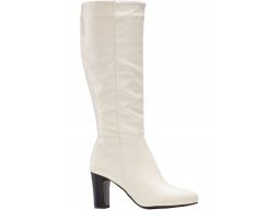 B.P.C kozaki eko skóra beż obcas r.40