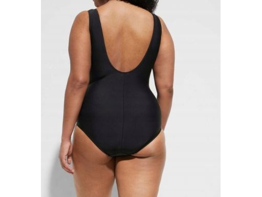 B.P.C kostium jednoczęściowy czarny wzór zebry 42.