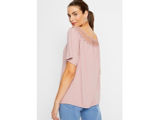 AG3501 bluzka brudny róż carmen r.32/34
