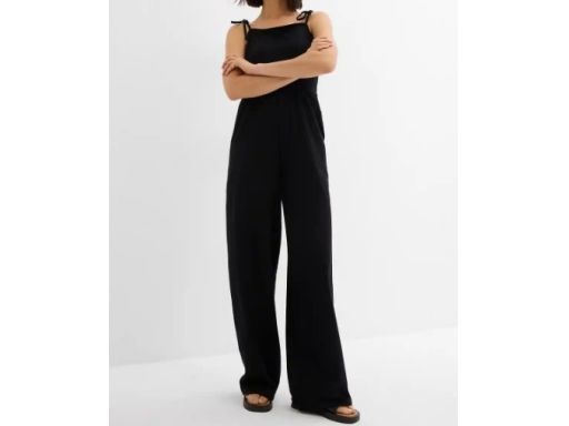 B.P.C czarny kombinezon dżersejowy r.48/50