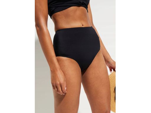 B.P.C bikini bustier czarne z figami wysoki stan ^38