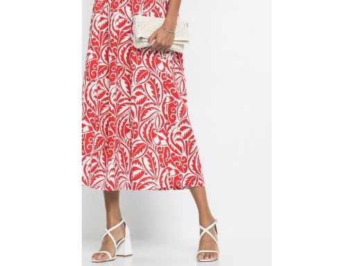 B.P.C sukienka długa z wiskozy we wzory 40.