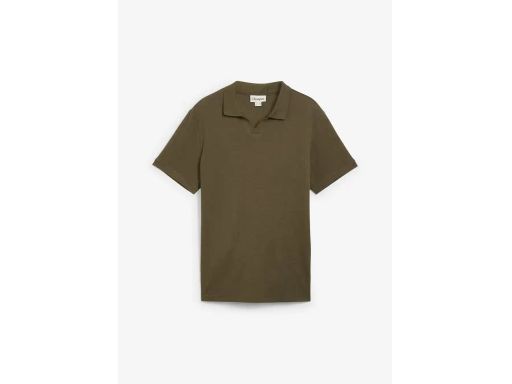 B.P.C t-shirt polo męski bawełniany oliwkowy r.XL