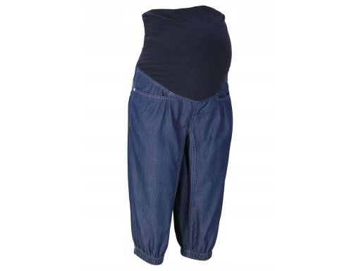 B.P.C spodnie jeansowe ciążowe 3/4 rybaczki 52.