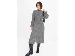B.P.C sukienka szmizjerka w paski czarno-biała r.44