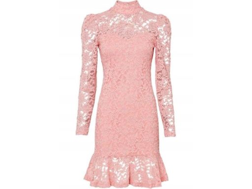 B.P.C sukienka koronkowa bufki r.38