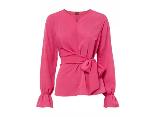 B.P.C bluzka wiązanie różowa koszulowa r.48