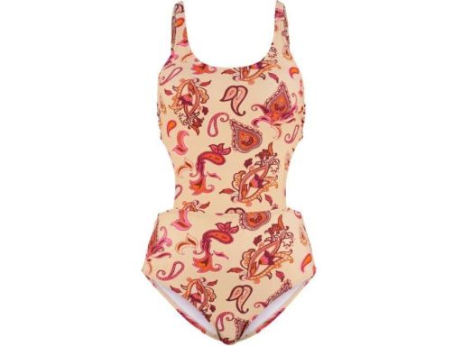 B.P.C kostium kąpielowy beżowy z wycięcięciami 42