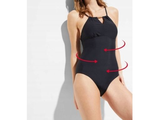 B.P.C kostium kąpielowy modelujący czarny r.44