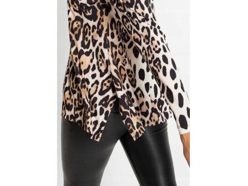 B.P.C bluzka panterka dekolt carmen 36/38