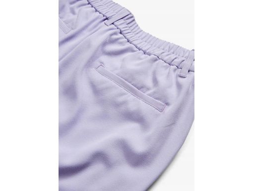B.P.C. spodnie 7/8 liliowe jasny fiolet w kant ^48