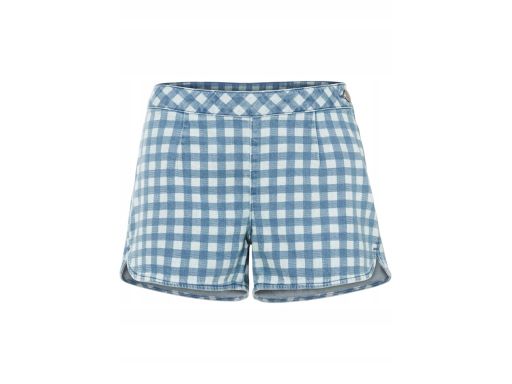 B.P.C krótkie spodenki jeansowe w kratę r.40