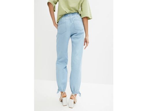 B.P.C szerokie jeansy z troczkami ^34