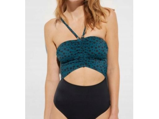 B.P.C kostium jednoczęściowy z nadrukiem oraz wycięciem r.44