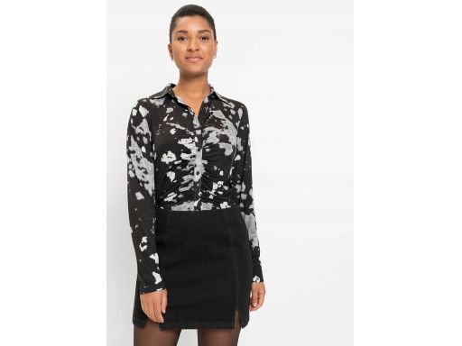 B.P.C koszula marszczenia batikowy wzór 40/42.