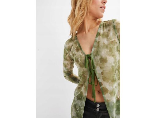 B.P.C bluzka sieteczkowa narzutka moro khaki^40/42